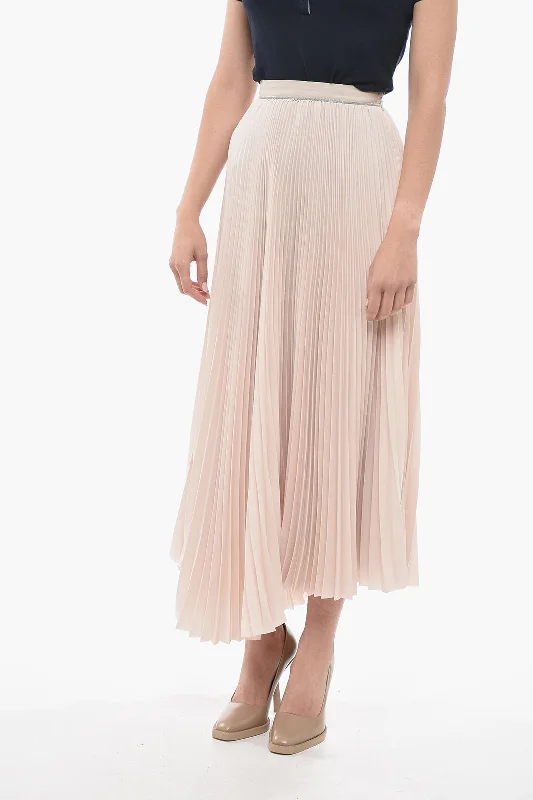 Fabiana Filippi Side Zipped Accordion Skirt 38 Italian size vintage skirt charm