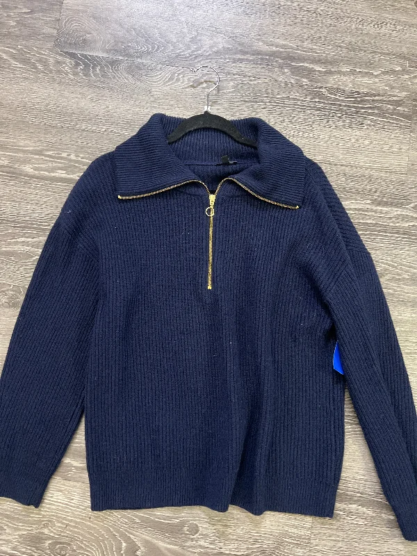 Talbots Knit 1/2 Zip Sweater (Size XL Petite) Terry Blend Velvet Blend Canvas Blend