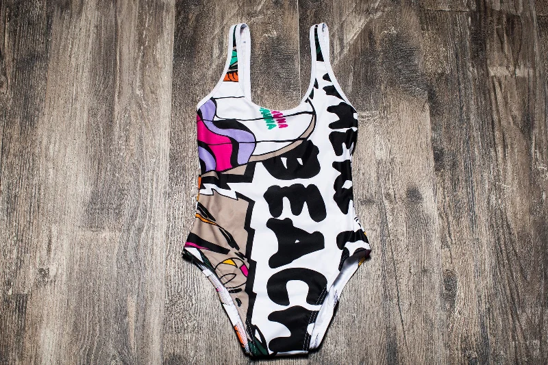 ADIDAS CM BODYSUIT Trendy Floral Print Bodysuit