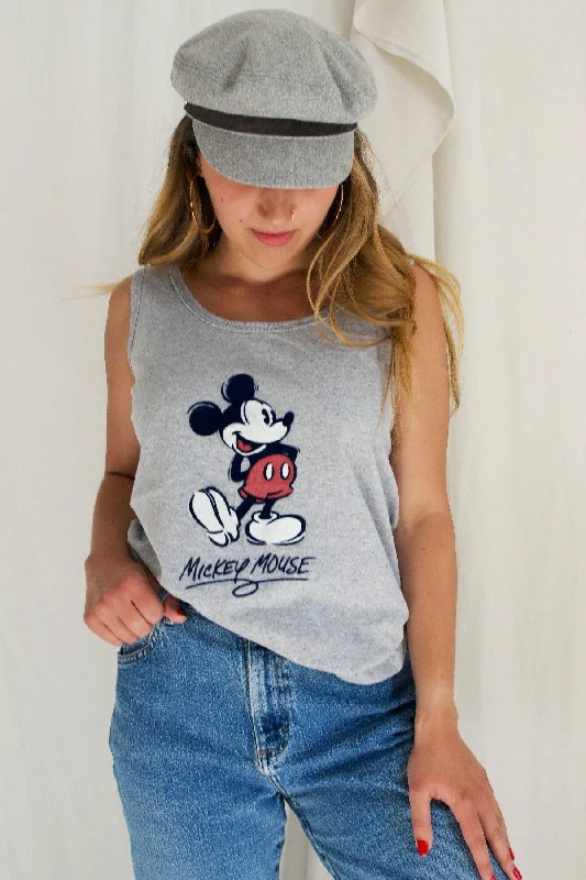 Vintage Mickey Mouse Tank Top breathable tank top