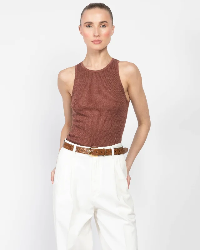 Este Racer Tank Top stretchy tank top