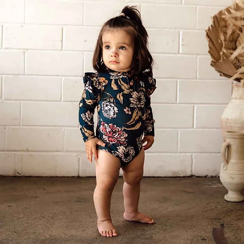 Belle Long Sleeve Organic Bodysuit Trendy Sculpting Bodysuit