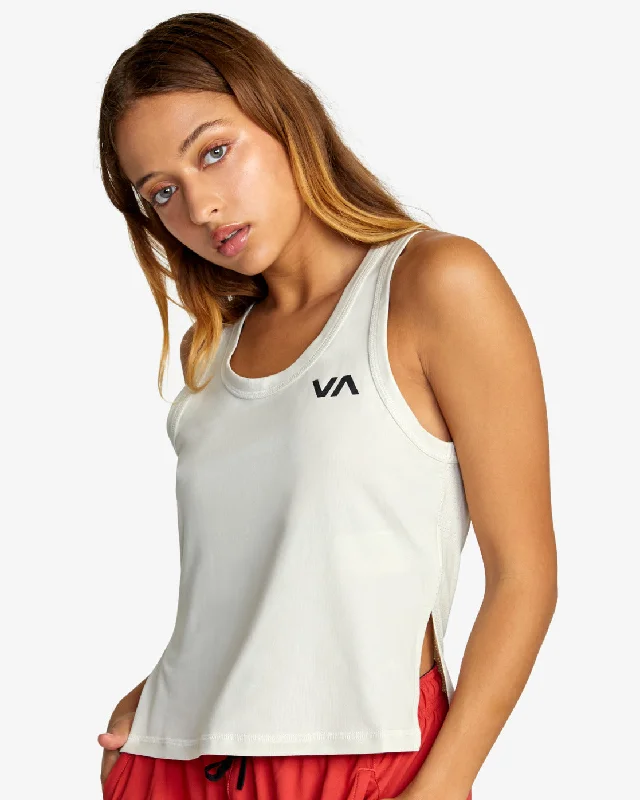 RVCA Sport Vent Tank metallic tank top