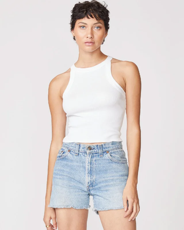 2X1 Rib 90's Tank activewear tank top