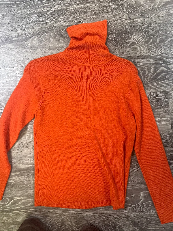 Sarah Spencer Merino Turtleneck Sweater (Size Small) Fitted Slim Tailored