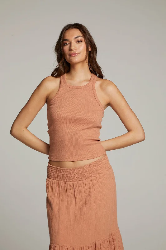 August Bronze Tank Top trendy tank top