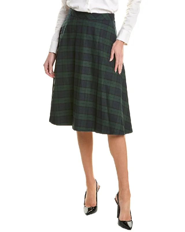 Brooks Brothers Circle Skirt a-line skirt cut