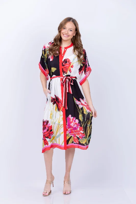 Christy Lynn Annmarie Dress in Multi Orchid