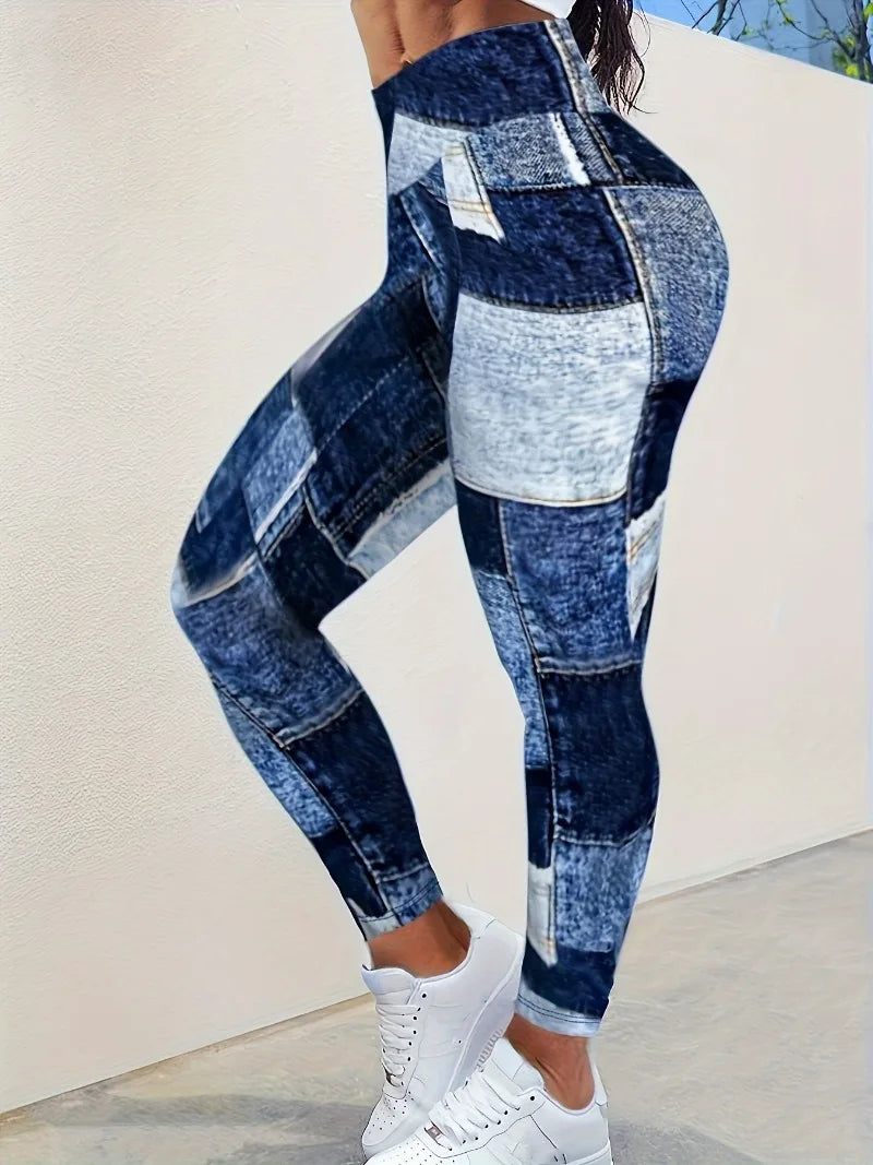 Women's Casual Tights High Waist Sports Pants Casual Colored Slim Fit Pants Comfortable Jogger Trousers