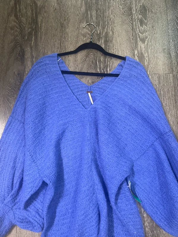 Free People VNeck Sweater (Size XS/S) Bright Pastel Dark