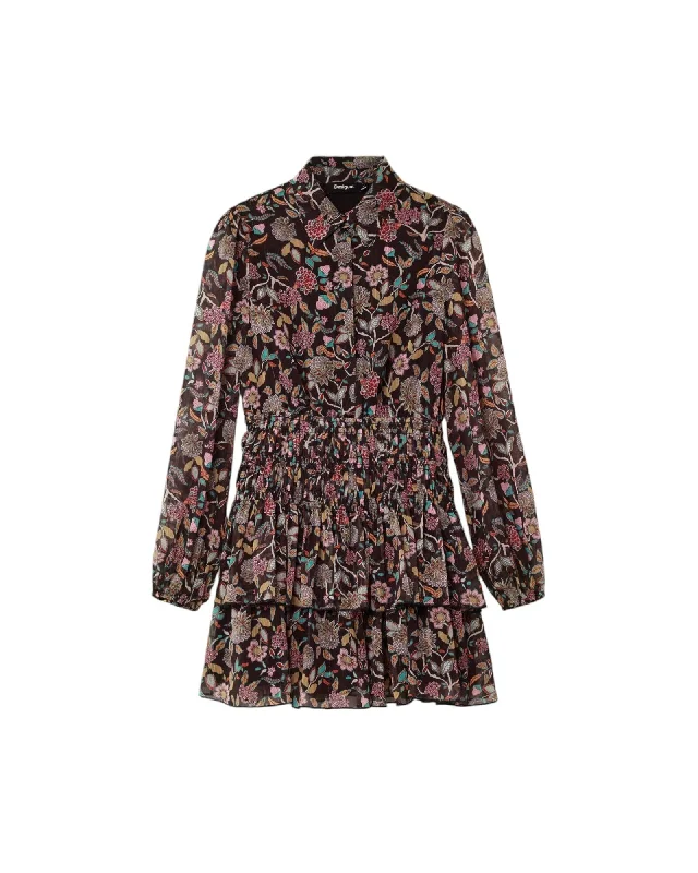 Desigual  Women's Floral Printed Dress