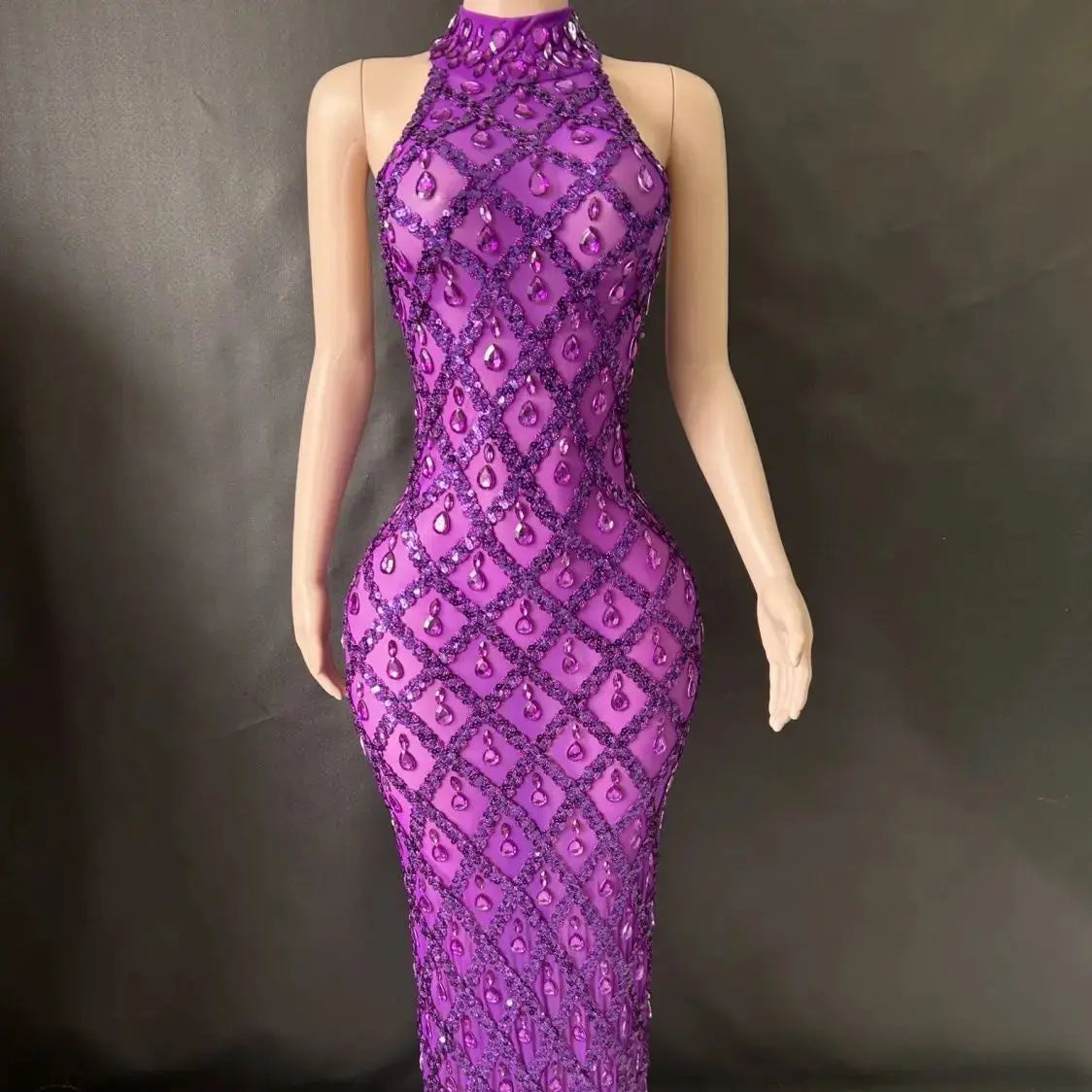 Long purple.