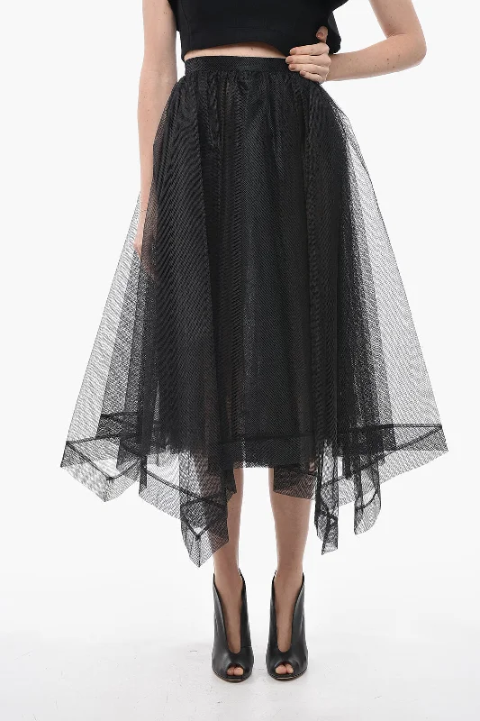 Alexander McQueen Net Skirt 42 Italian size mini skirt trendy
