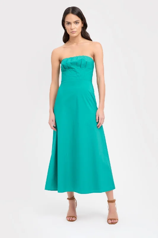 Poplin Strapless Dress Tunics Gym athletic