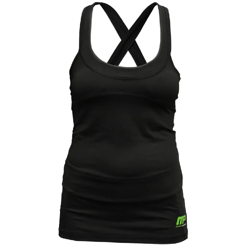 MusclePharm Sportswear Womens Crossback Tank (CBTK) layering tank top