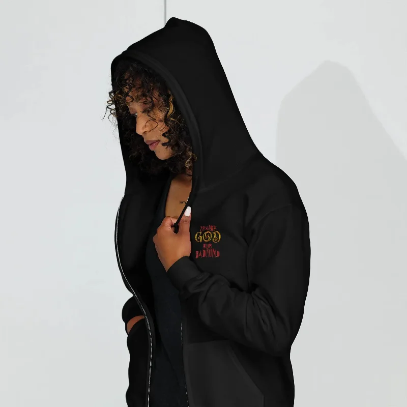 FZ Unisex heavy blend zip hoodie Hoodie with Relaxed Fit Easy Casual