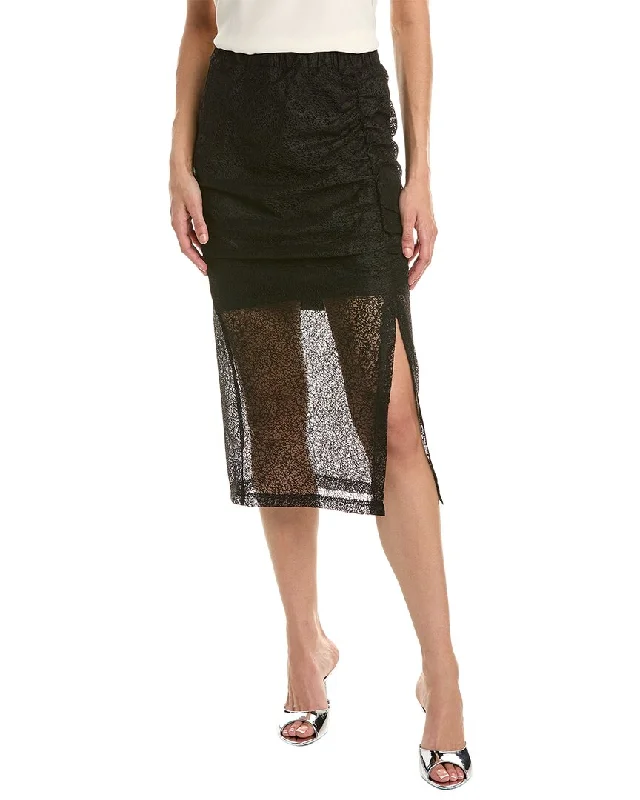 Walter Baker Stefana Midi Skirt lace skirt delicate