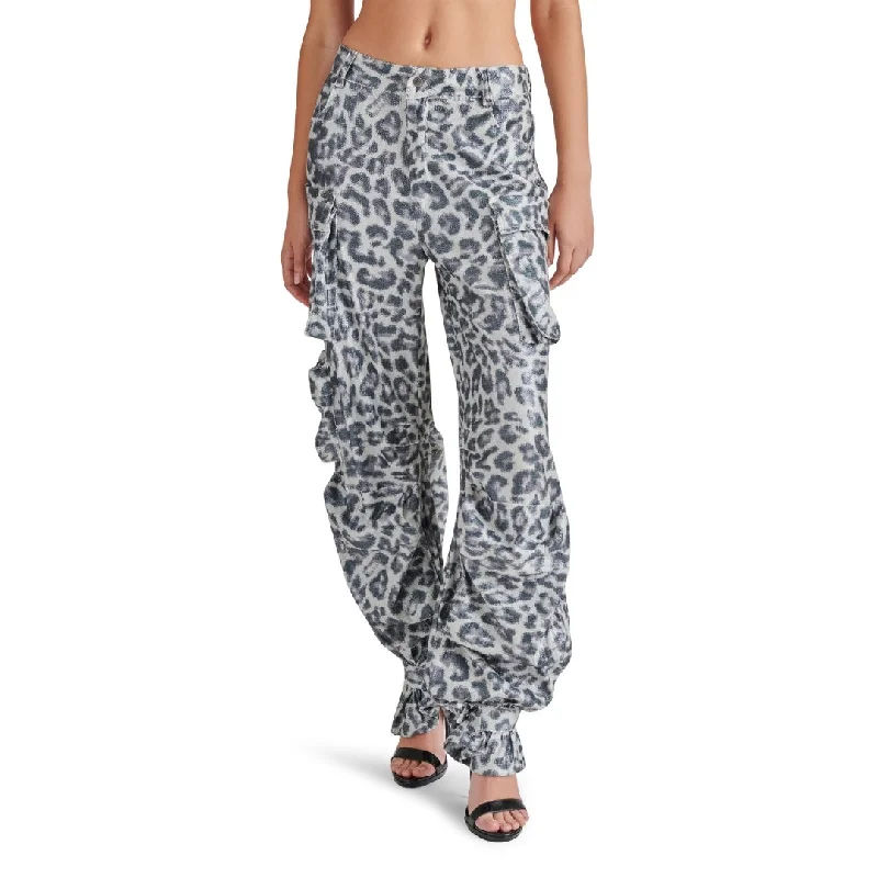 DUO  PANT BLACK MULTI Casual Skinny Fit Pants