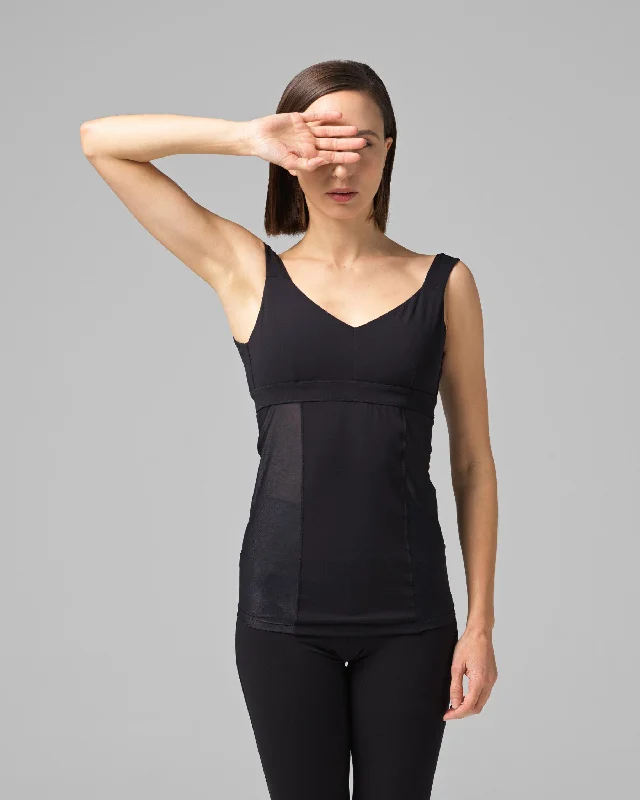 High-stretch tank top-new collection cropped tank top