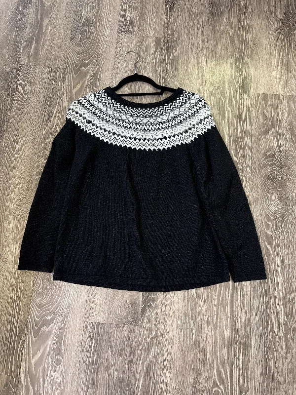 Pilcro Icelandic Bead Neck Sweater - smallP Nylon Fabric Polyester Fabric Spandex Fabric