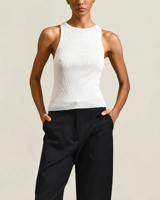 Este Racer Tank Top fitted tank top