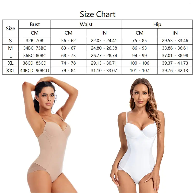 Bodysuit Women Shapewear Stylish Draped Bodysuit