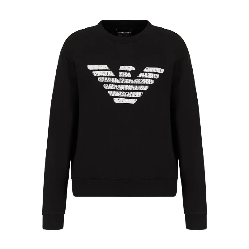 Emporio Armani Eagle Logo Sweater Long Sweater Short Sweater Cropped Sweater