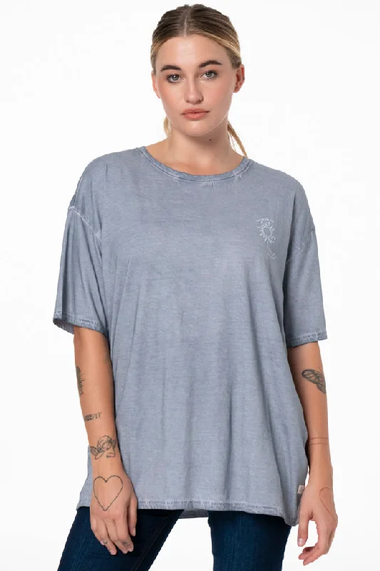 Boyfriend Statement T-Shirt _ 137388 _ Grey