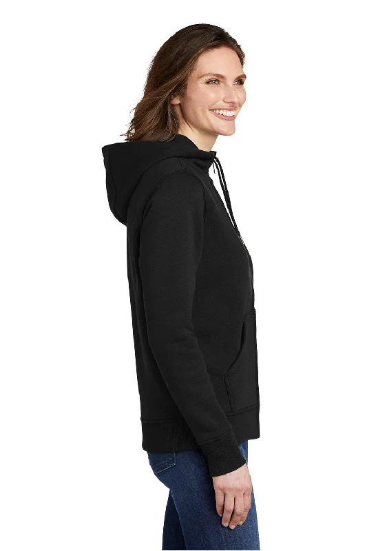 Carhartt Womens Clarksburg Full Zip Hooded Sweatshirt Hoodie - Black