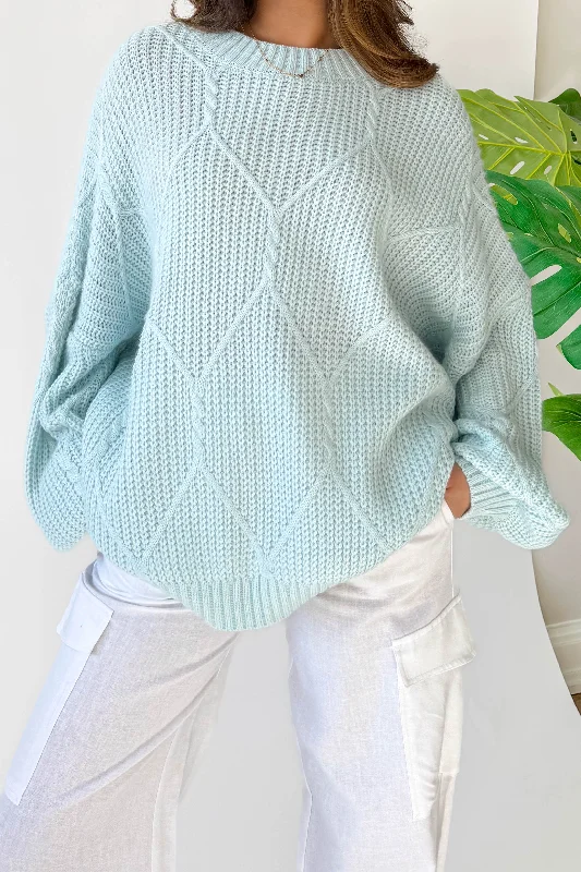 Logan Sweater in Sky Blue