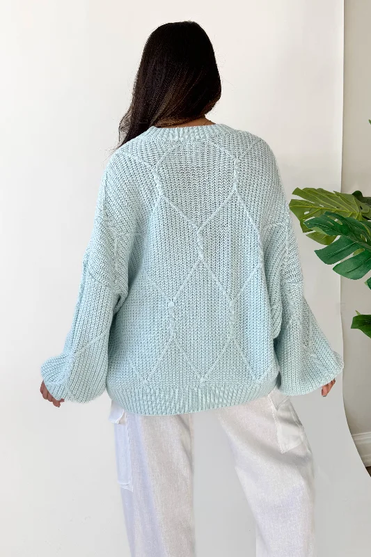 Logan Sweater in Sky Blue