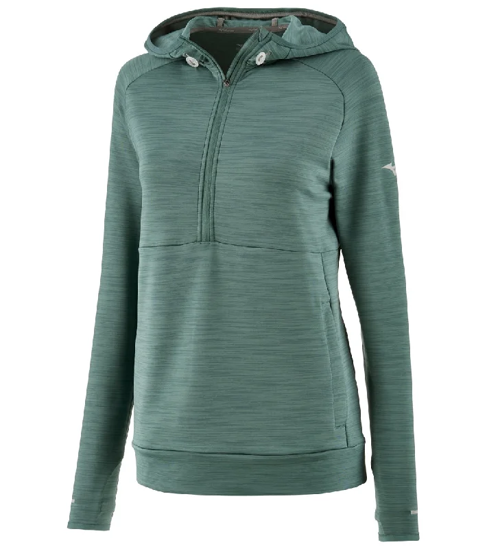 Mizuno Women's Infinity Hoodie Silver Pine