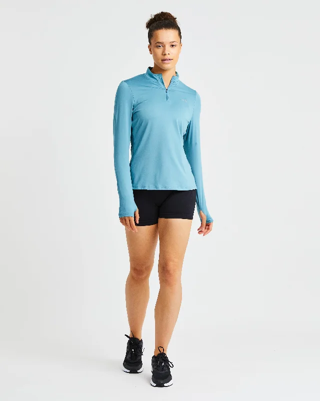 Strive 1/2 Zip Pullover - Teal