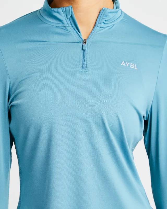 Strive 1/2 Zip Pullover - Teal