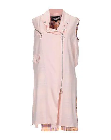 Just Cavalli Women Overcoat Pink 4 UK