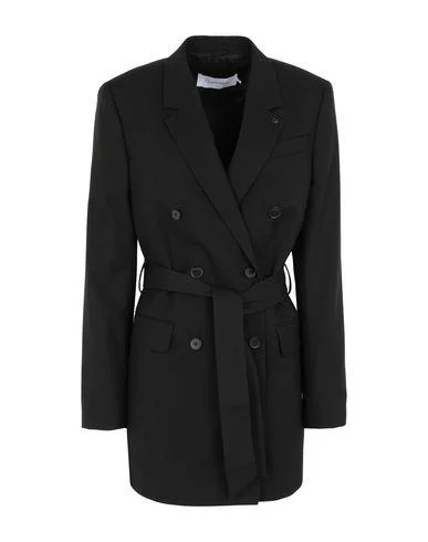 Calvin Klein Women Overcoat Black 6 UK