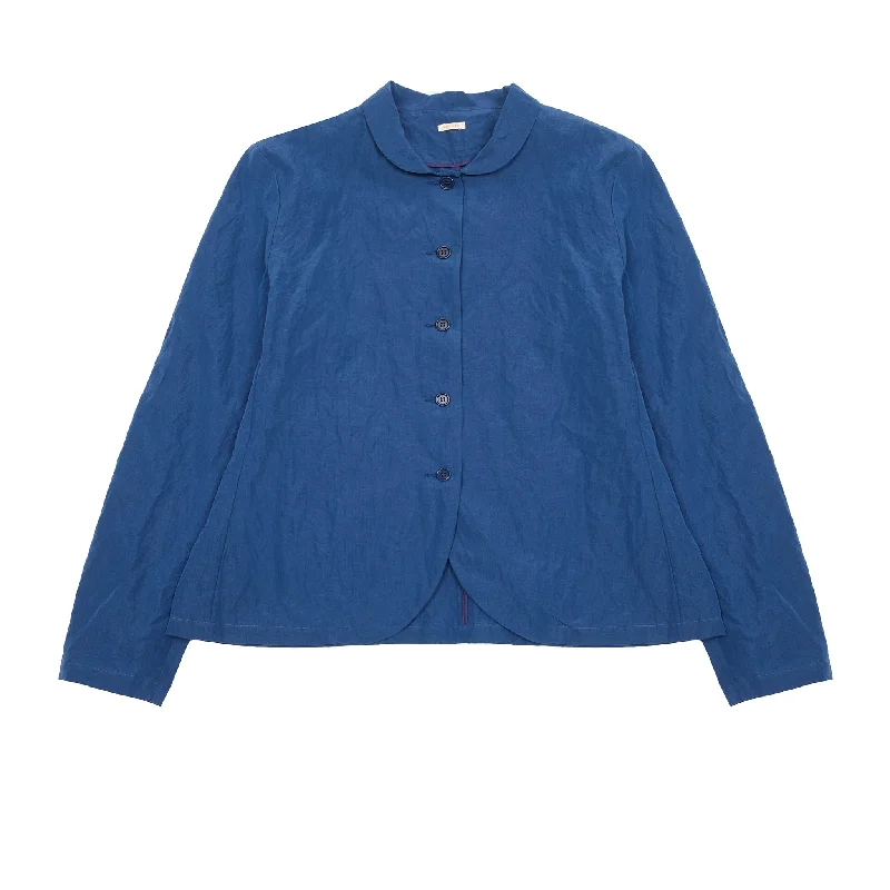 Apuntob Cotton / Linen Jacket in Denim