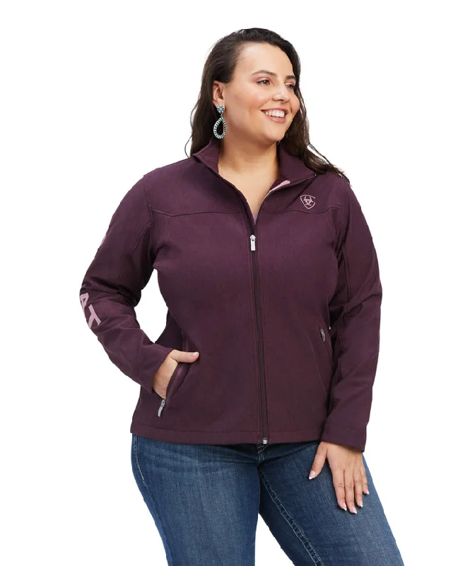 Ariat Women’s New Team Softshell Jacket - MULBERRY HEATHER