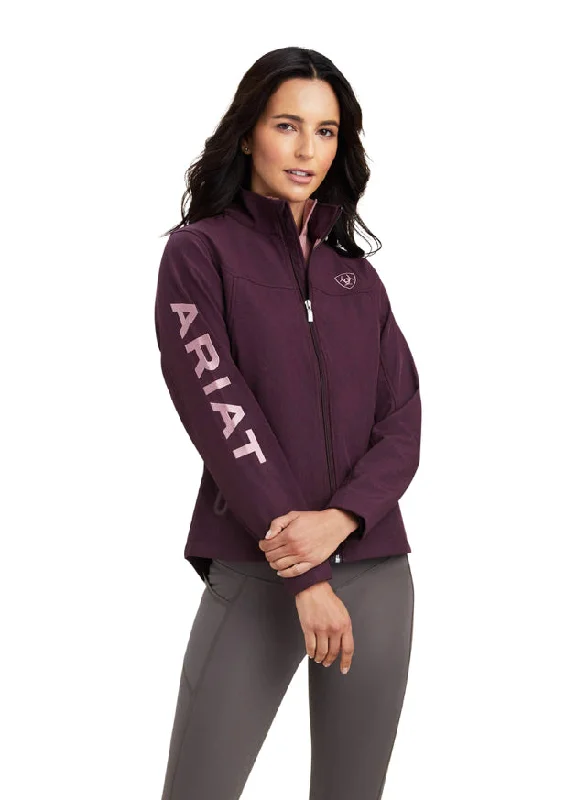 Ariat Women’s New Team Softshell Jacket - MULBERRY HEATHER