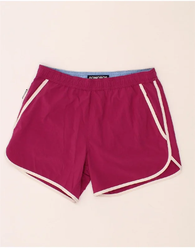 BONOBOS Womens Sport Shorts UK 10 Small Pink