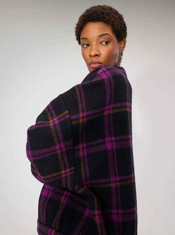 Harlem jumper in District Wineberry wool