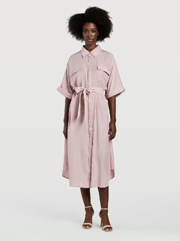 Midi Shirt Dress