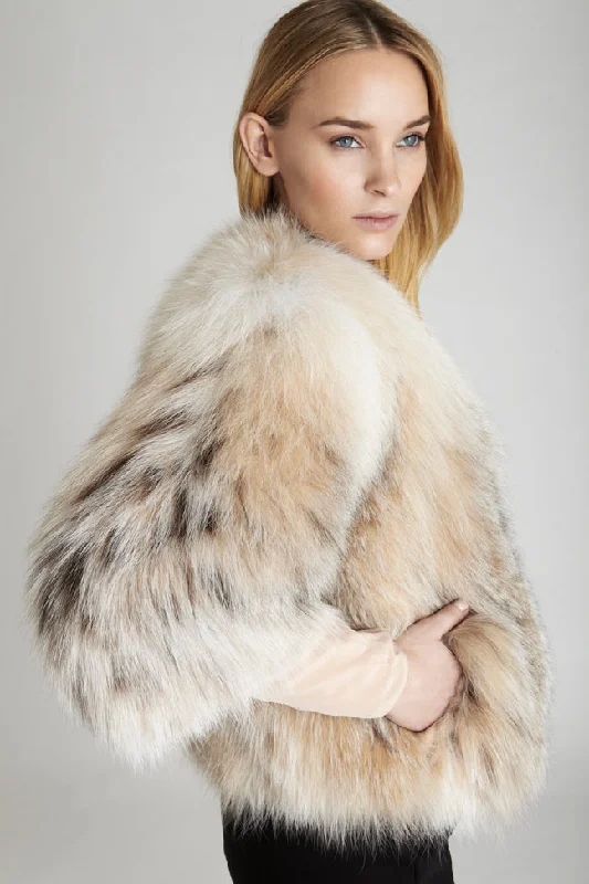 Sina Lynx Fur Bolero