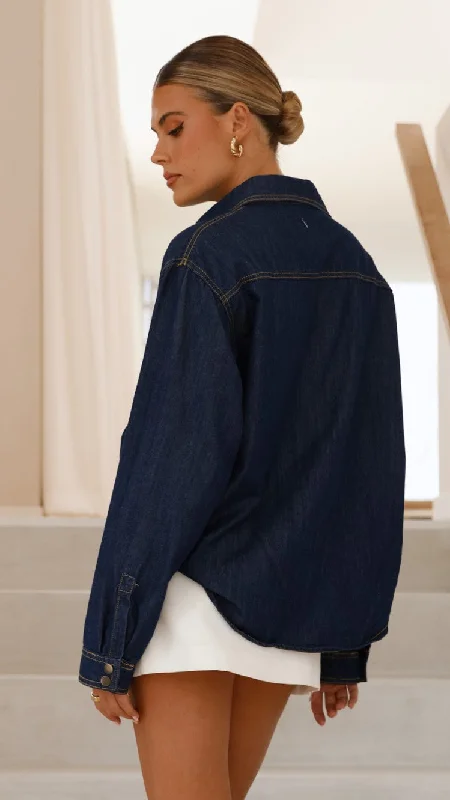 Sylas Jacket - Indigo