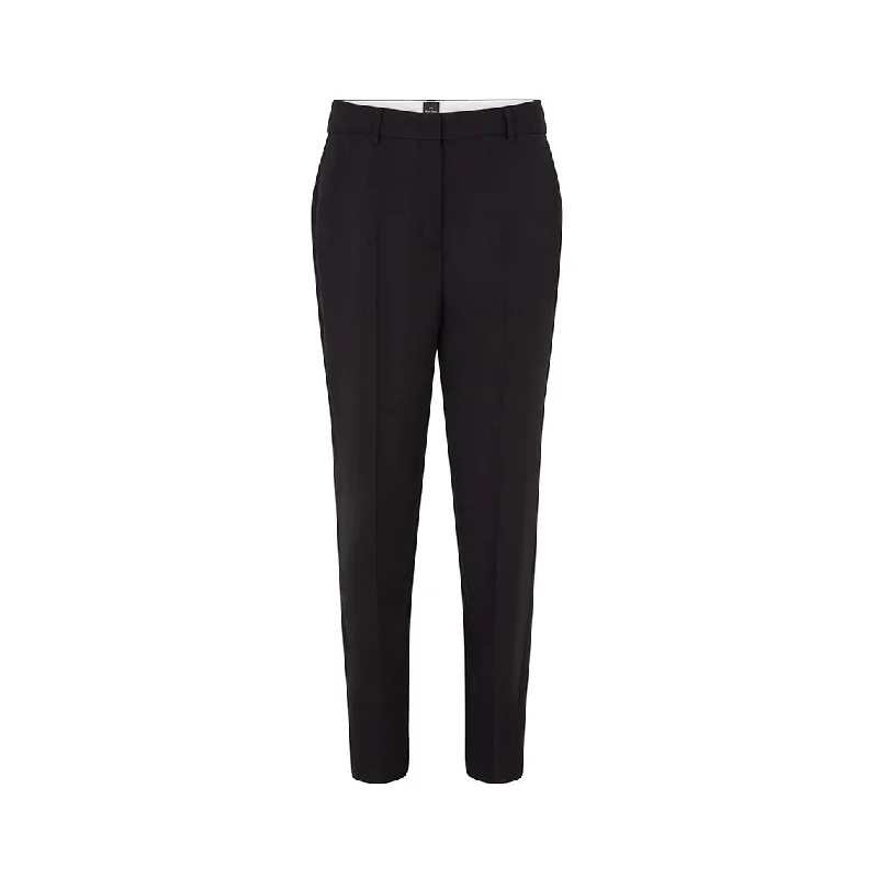 Tailored Hopsack Wool Trouser