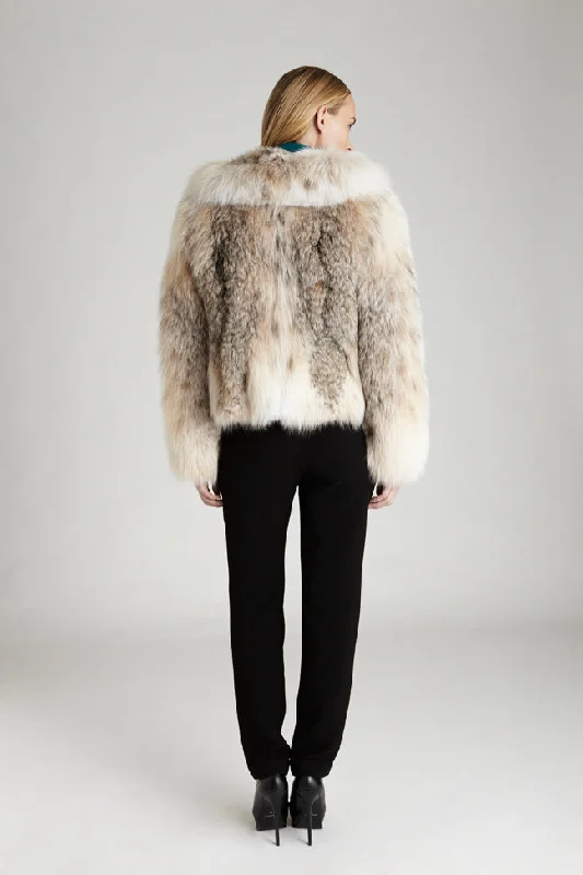 Tessa Lynx Fur Jacket