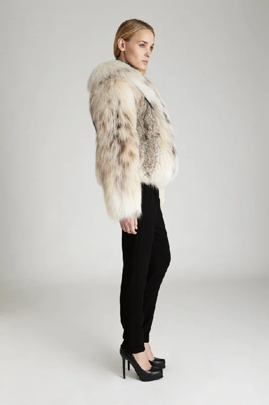 Tessa Lynx Fur Jacket