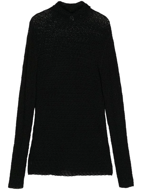 TOTEME Women High-neck Crochet Knit