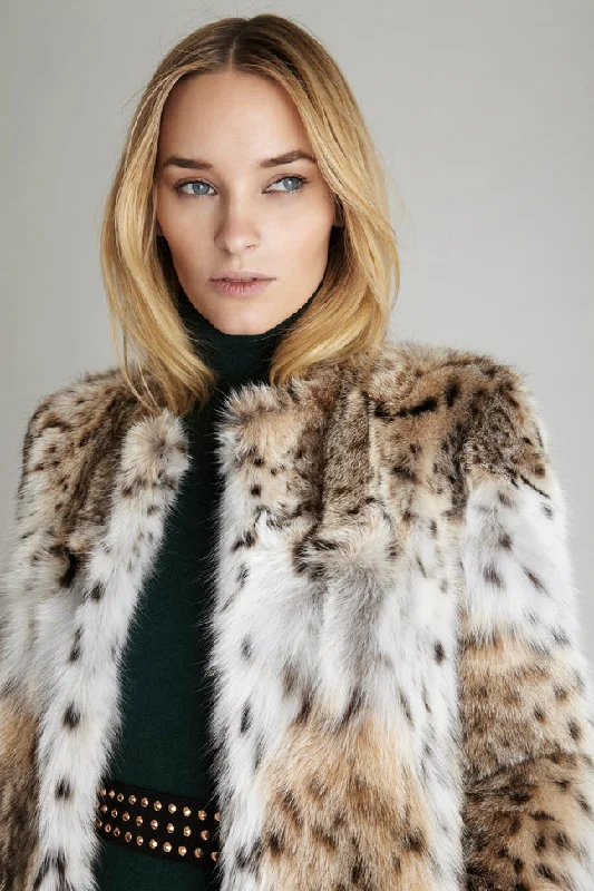 Uma Lynx Fur Coat