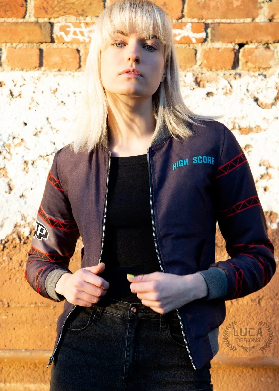 Womens Donkey Kong Nintendo Bomber Jacket